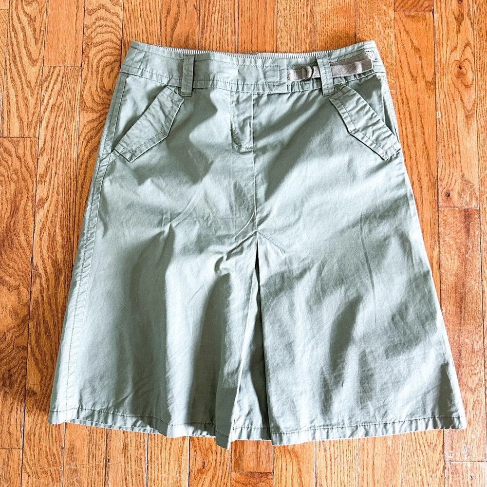 ESPRIT Green Cargo Skirt with Pockets | Size: 4